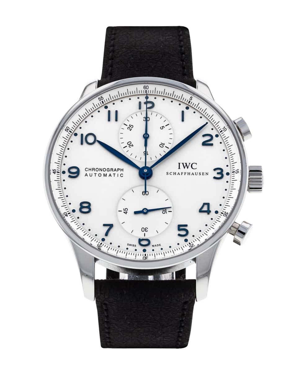 Pre Owned IWC Portugieser Chrono IW371446 Watch Watchfinder Co
